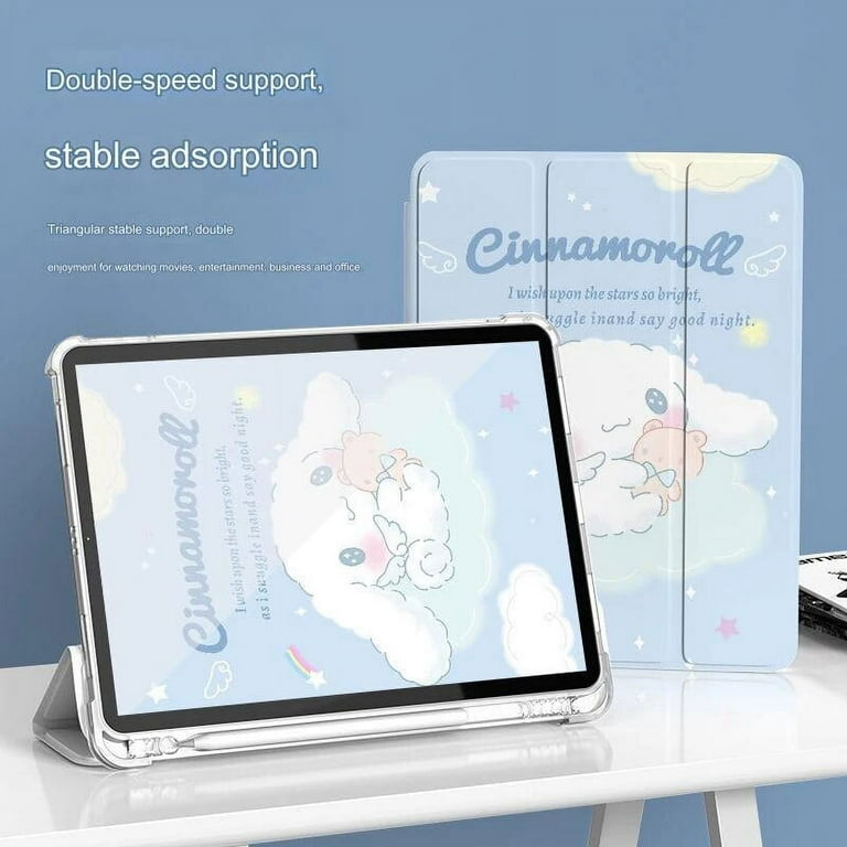 Sienne★コラボ★サンリオ★Cinnamoroll My Melody Ipad Pouch Sanrio Cinnamoroll MyMelody Tablet Case for iPad Air 1 2 3