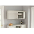 thumbnail image 5 of Inval Shaker Laminate 2-Piece Kitchen Cabinet System 47"W, Washed Oak, 5 of 12