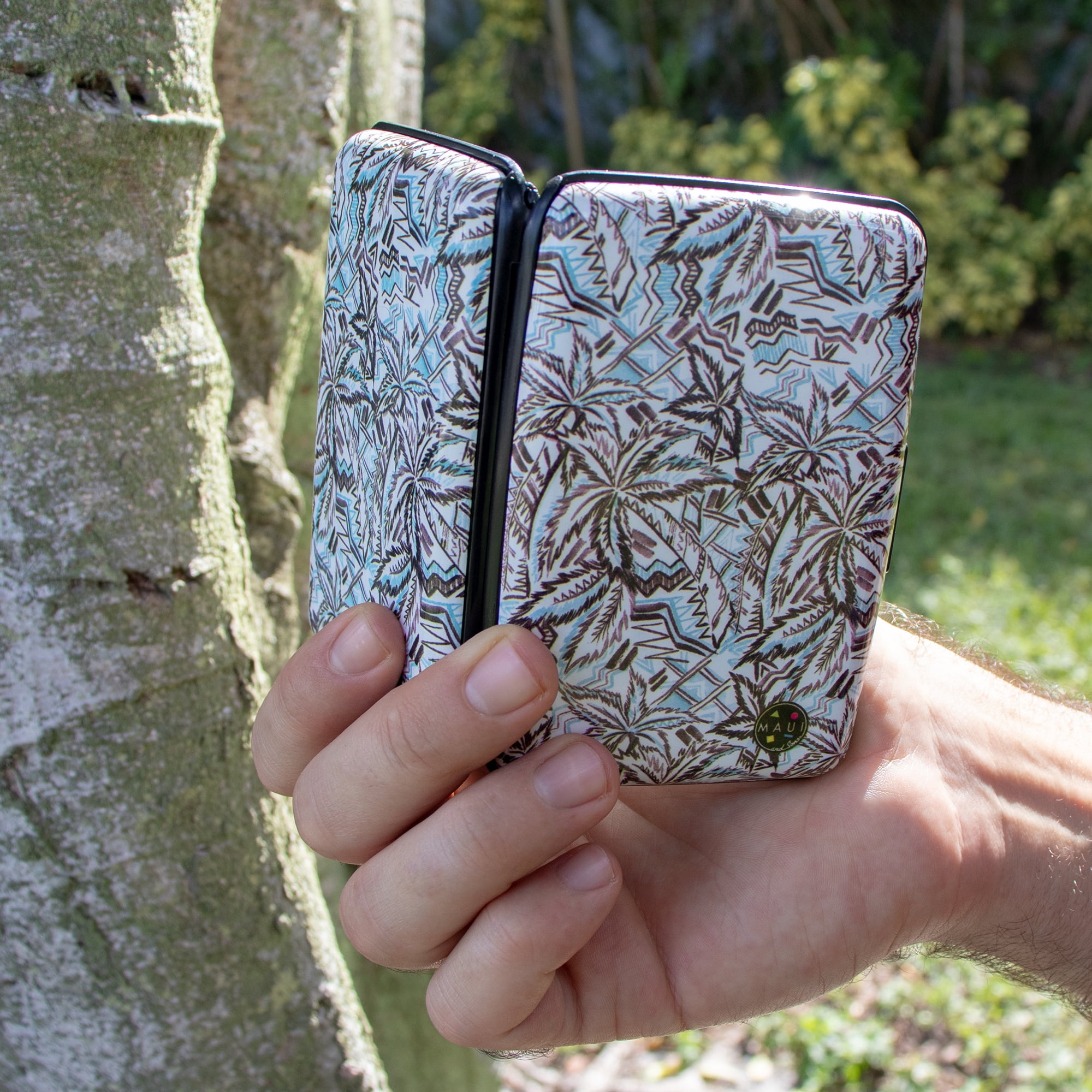 RFID Wallet, Aluminum Credit Card Holder - Prevent Electronic Theft