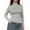 Gray, variant on jjayotai Women's Turtleneck Long Sleeve Shirts Slim Fit Tops | Soft Layering Undershirt Casual Basic Tee Fall Winter Tops, Lightweight Base Layer