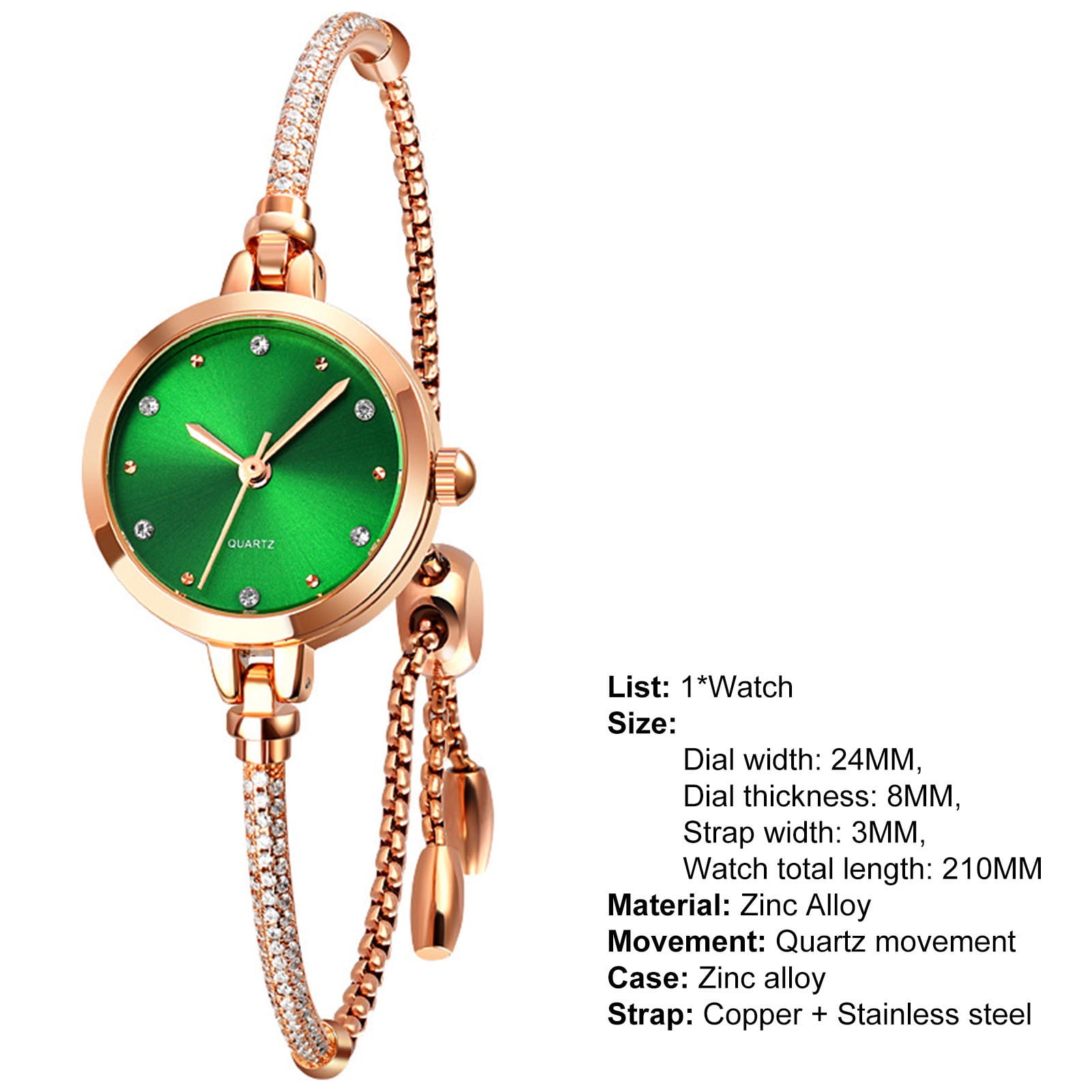 Copper colour watches for ladies sales