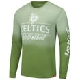 thumbnail image 2 of Unisex Sportiqe Olive Boston Celtics Sun Fade Vintage Mohave Long Sleeve T-Shirt, 2 of 3