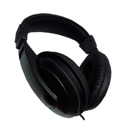 Bytech BYAUOH136BK Pro Large Headphones, Black
