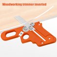 thumbnail image 2 of Visland Edge Banding Trimmer Edge Cutter Tool with Circular Edge Scraper Easy Operation Multifunctional Woodworking Hand Trimming Tool, 2 of 7