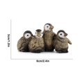 thumbnail image 3 of Figuras de juguetes de animales marinos para decorar el hogar, juguetes educativos preescolares, animales de invierno, regalo de Navidad, 3 of 4