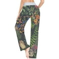 thumbnail image 3 of FREEAMG Floral Pajama Pants for Women Spring Summer Autumn Sleepwear Pants Pjs, 3 of 5