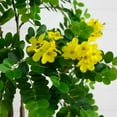 thumbnail image 4 of Nearly Natural Flowering Citrus Artificial Potted Tree - 6', 4 of 6