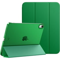 for iPad (A16) 11th Generation Case 11 Inch 2025, iPad 10th Generation Case 10.9 Inch 2022, Slim Stand Hard PC Translucent Back Shell Smart Cover, Support Touch ID, Auto Wake/Sleep, Forest Green