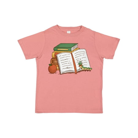 

Inktastic Tiny Library Bookworm Gift Toddler Boy or Toddler Girl T-Shirt