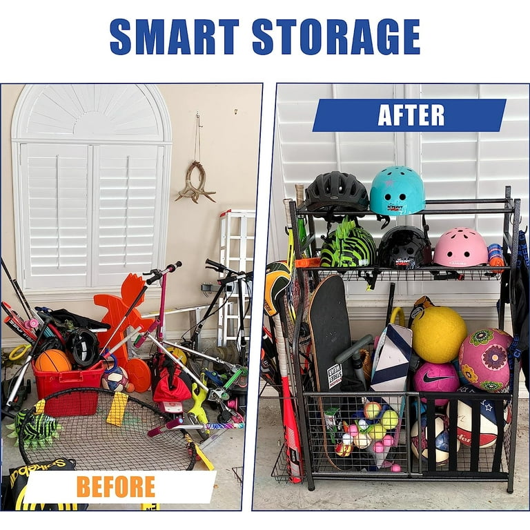 Garage outlet toy storage