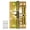 Color steel gold, variant on 3 In 1 Adjustable Auto Closing Spring Hinge Strong Stainless Steel with Quiet Mechanism Easy to Use for Cabinet Door