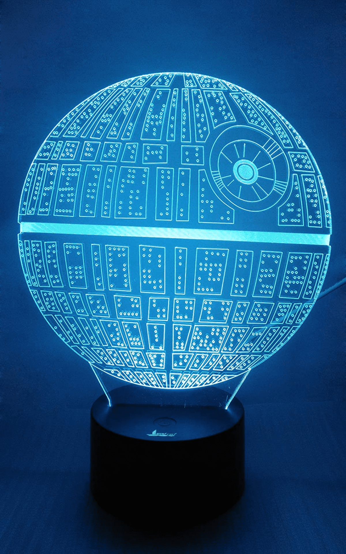 LED Table Lamp Table Lamp Night Light 7-Fold Colour Changing-Death Star 