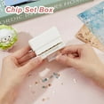 thumbnail image 5 of 6-Hole Loose Leaf Paper Puncher Mini Binding Machine White Portable 6-Ring Binders Puncher Manual Paper Planners Binders for A5 B5 A4 3.5x1.18x1.96inch White DIY, 5 of 9
