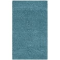 thumbnail image 6 of SAFAVIEH Laguna Neven Solid Shag Area Rug, Turquoise, 2'3" x 4', 6 of 7