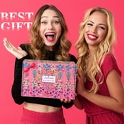 Aofmee Gift Baskets for Women, 8 Pcs Spa Rose Bath Care Set, Holiday & Graduation Gifts, Birthday Gift for Women, Pink