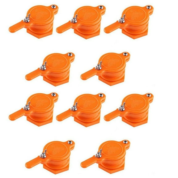 New Arrivals 10Pcs Honey Gate Valve for Bucket Extractor Tap Beekeeping Supplies