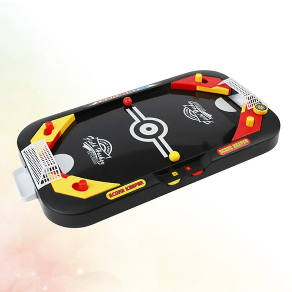 OULII 1Pcs Finger Sports Toy 2-in-1 Soccer Ice Hockey Toy Set Plastic for Indoor Play