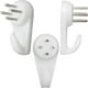 thumbnail image 2 of 100pcs Invisible Nail Screws Wall Hooks No Trace Picture Hangers Non-mark Hook,20x42mm, 2 of 5