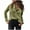 Army Green, variant on hgsbede Button Down Shirts for Women Long Sleeve Velvet Fashion Blouses Pocket Casual Autumn and Winter Tops
