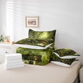 thumbnail image 6 of Castle Fairy Chic Floral Flowers Daisy Twin Bedding Sets 7-Piece,Jungle Botanical Mushroom Bedding Comforter Set Microfiber,Vintage Aesthetic Breathable Sheet Sets,Super Cozy Room Decor,Reversible, 6 of 8