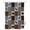 Brown, variant on Shower Curtains for Bathroom-36"x72",Deer Bear Retro Grey Plaid Waterproof Bath Curtain Grommet Shower Curtain Set with Hooks