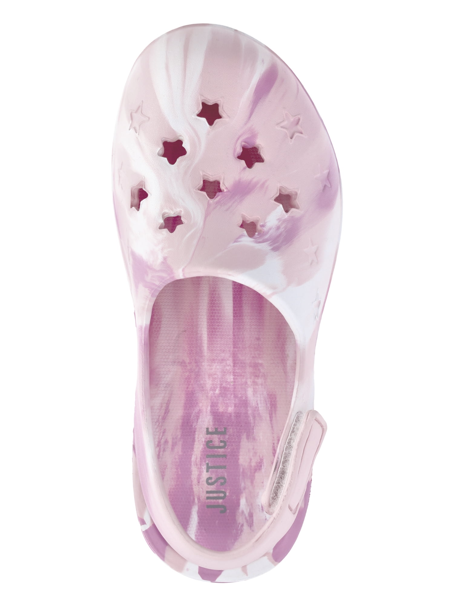 Justice Little and Big Girls Star Clogs