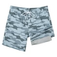 thumbnail image 1 of Shorts de Baño SURF CUZ para Hombre con Forro de Compresión y Secado Rápido, 1 of 8