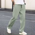 thumbnail image 2 of Tactical Cotton Long Trousers Casual Cargo Trousers Work Pants Winter Sports Outwear Sweatpants Neutral Outdoor Pants Male Loose Straight Trousers Large Size, 2 of 5