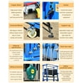 thumbnail image 4 of 660 Lbs Electric Scaffolding Lift, 13.2FT Motorized Scaffold Platform with Remote Control, CE Certified for Home Decoration, Roof Repairs & Construction, 4 of 9