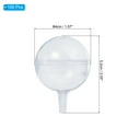 thumbnail image 2 of Uxcell Clear Chocolate Box Holder Acrylic Round Chocolate Covers Flower Packaging Support Rack 100 Pack, 2 of 6