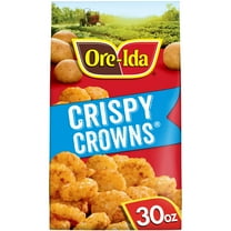 Ore-Ida Golden Crispy Potato Crowns, Seasoned Shredded Frozen Potatoes, 30 oz Bag