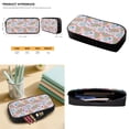 thumbnail image 6 of Xoenoiee Rainbow Heart Cloud Floral Print 3 PCS Girls Backpack School Bag and Lunch Box Set with Pencil Case for Middle School Teenage Heavy Duty Bookbag Back Packs Travel Laptop Bags Daypack, 6 of 6