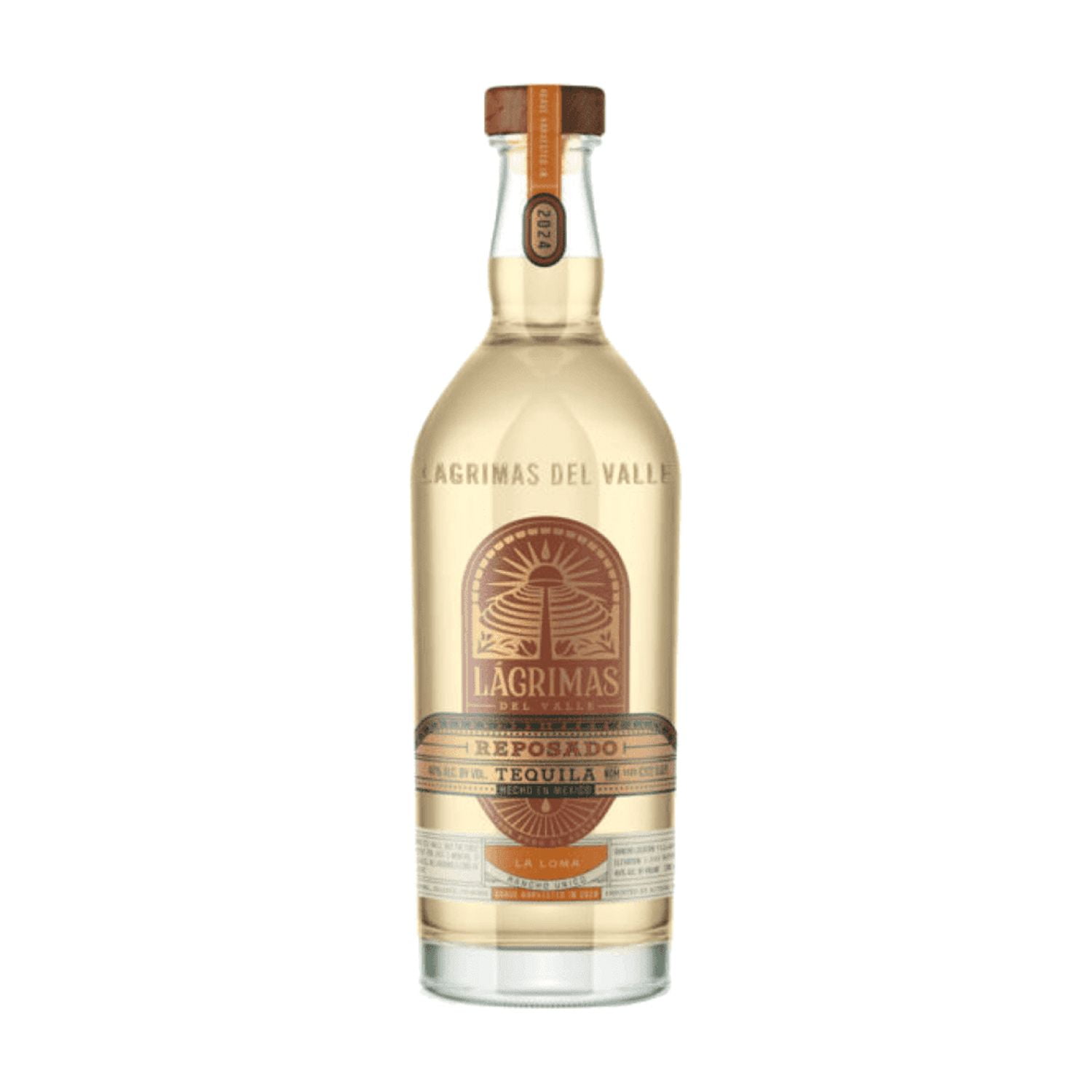 Lagrimas Del Valle La Loma Tequila Reposado, 750 ml 46% ABV