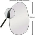 thumbnail image 3 of CONGUILIAO Irregular Asymmetrical Mirror Wall Mounted, Unique Vanity Mirror,Shaped Dressing Mirror Decorative for Living Room, Bathroom, Bedroom, Entryway Wall Decor, 33.5"×20.5", 3 of 12