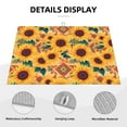 thumbnail image 3 of Sikiie Bohemian Sunflower Dish Drying Mat, Kitchen Counter Mat, Self Drying Mat for Kitchen Counter Dish Drying Pad ,for Dishes, Utensils, Pots and Pans（24" x 18"）, 3 of 7