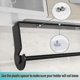 thumbnail image 3 of Portarrollos de cocina sin taladrar, soporte de montaje en pared, 3 of 4