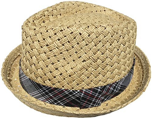 Low Profile Stingy Brim Fedora (Natural 