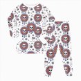 thumbnail image 6 of TOWED22 Boys Girls Halloween Pajamas Ghost Graphic Long Sleeve Pant Sets Pumpkin Pjs Kids Holiday Sleepwear, 6 of 7