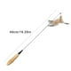 thumbnail image 3 of Palo para gato divertido, mango de madera de grado de competición, divertido juguete interactivo de placer personal con cabeza de campana de pluma reemplazable, 3 of 6