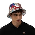 thumbnail image 6 of Kdxio Reflective Bucket Hat - Colorful Mushrooms (2) Print Bucket Hat for Men,Women, 6 of 9