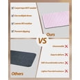 thumbnail image 3 of Stair Treads for Wooden Steps, Pink White Stripe Peel and Stick Stair Treads with Adhesive, Modern Minimalist Geometric Striped Non Slip Indoor Stairs Runner Rugs Mats for Elders Dogs 8"x30"15PCS, 3 of 7