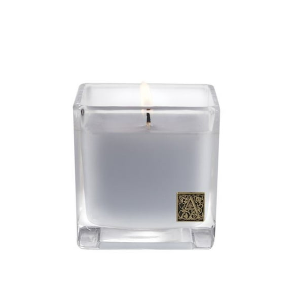 Aromatique Bougie Cube en Bois Flotté Viola 12Oz