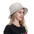 thumbnail image 6 of Bingfone Purple Flower Rabbit Bucket Hat for Men Women,Packable Reversible Printed Sun Hats,Fisherman Outdoor Travel Hiking Beach Caps, 6 of 7
