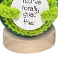 thumbnail image 2 of Juguete Positivo Divertido con Tarjeta Tejida Inspirada para Decoración (Base de Tarjeta de Aguacate), 2 of 4