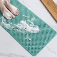 thumbnail image 7 of Mdesiwst Bathroom Mat with Suction Cups Drain Holes Weaving Design Strong Grip Machine Washable Anti Slip Bathtub Mat Bathroom Accessories, 7 of 7