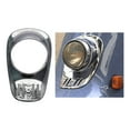 thumbnail image 1 of Cubierta de faro de motocicleta, cubierta decorativa protectora de plástico para denteros chapados en pta, apta cooter Julio Macarena Cubierta de faro, 1 of 8