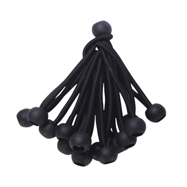 36 Piezas Cuerdas Elásticas de Bolas Cuerdas Elásticas Prácticas Bolas Elásticas de Fitness con Cuerda Elástica para Toldo Interior
