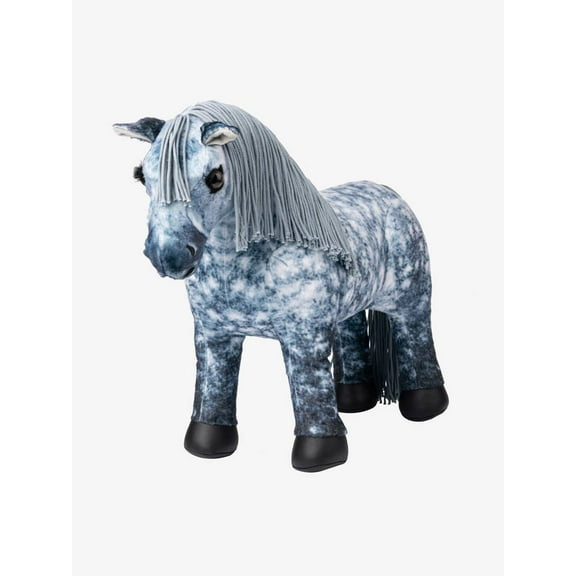 LeMieux Toy Pony Sammy for Kids - Dapple Grey - Soft Coat - Flexible - Pretend Play - Stuffed Animal Horse - Gift for Kids - Suitable for Ages 3 Years  