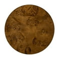 thumbnail image 2 of Jennifer Taylor Home Bolin 18" Round Pillar Burl Accent Side Table, Walnut Brown Burl Wood, 2 of 9