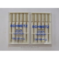 Teamwork 10 Schmetz Leather Size#16 Home Sewing Machine Needles 130/705H LL, 15X2 NTW